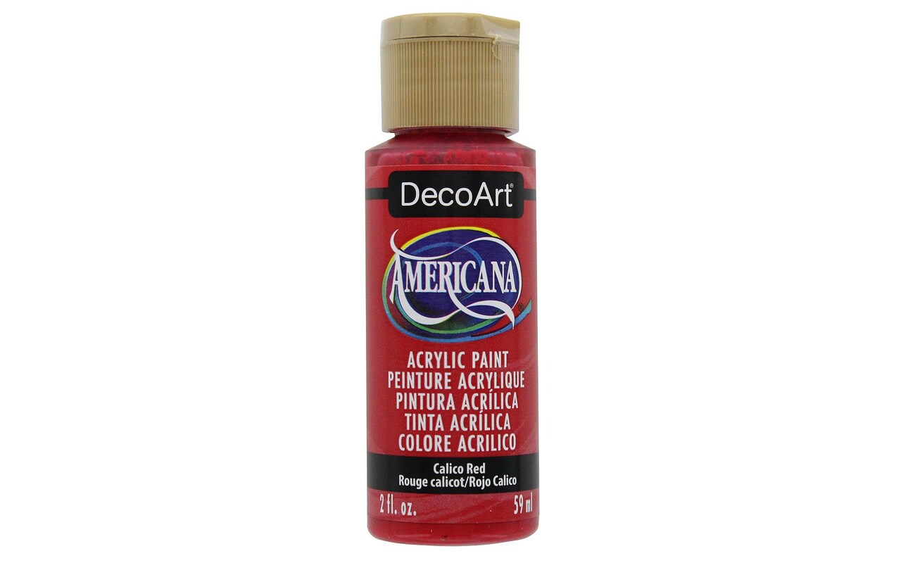 Decoart Americana Acrylic 2oz Calico Red